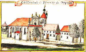 Collegial u. Pfarrk. in Oppeln - Kolegiata, widok ogólny